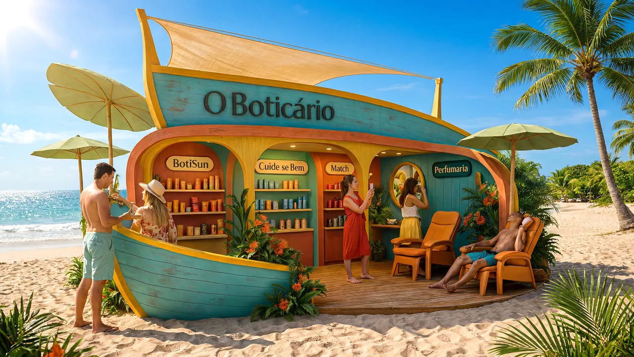 O Boticário — Mood Cenográfico Estratégico